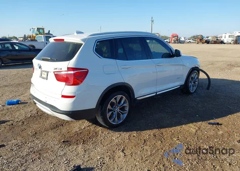 2015 BMW X3 xDrive35I из США, поврежденный, VIN 5UXWX7C53F0K31794